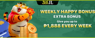 Weekly Happy Hour Extra Bonus promotion banner